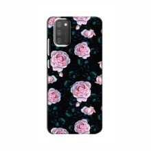 Чехол с печатью (Подарочные) для Samsung Galaxy M02s (AlphaPrint) Чайные розы - купить на Floy.com.ua