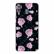 Чехол с печатью (Подарочные) для Samsung Galaxy M30 (AlphaPrint) Чайные розы - купить на Floy.com.ua