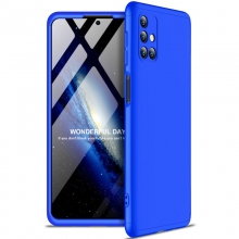 Пластиковая накладка GKK LikGus 360 градусов (opp) для Samsung Galaxy M51 Синий - купить на Floy.com.ua