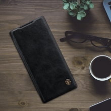 Кожаный чехол (книжка) Nillkin Qin Series для Samsung Galaxy Note 10 - купить на Floy.com.ua