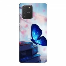 Чехол с печатью (Подарочные) для Samsung Galaxy S10 Lite (AlphaPrint) Бабочка синяя - купить на Floy.com.ua