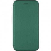 Кожаный чехол (книжка) Classy для Samsung Galaxy S20 FE Зеленый - купить на Floy.com.ua