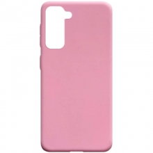 Силиконовый чехол Candy для Samsung Galaxy S21+ Розовый - купить на Floy.com.ua