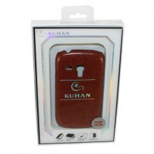Чехол-кожаная накладка Kuhan для Samsung S3 mini (i8190) Коричневый - купить на Floy.com.ua