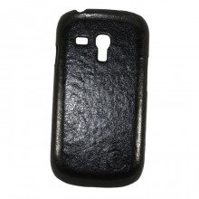 Чехол-кожаная накладка Kuhan для Samsung S3 mini (i8190) Черный - купить на Floy.com.ua