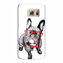 Чехол с принтом (Прикольные) для Samsung S6 Edge, G925 (AlphaPrint) В очках - купить на Floy.com.ua