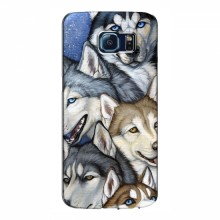 Защитные чехлы для Samsung S6, Galaxy S6, G920 (AlphaPrint) с печатью (ХИТ продаж) Собаки - купить на Floy.com.ua