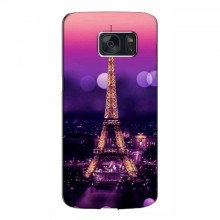Чехол для Samsung S7, Galaxy S7, G930 (AlphaPrint) с печатью (ТОП продаж) Париж - Башня - купить на Floy.com.ua