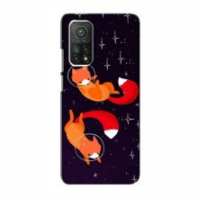 Чехол с печатью (Подарочные) для Xiaomi Mi 10T (AlphaPrint) Лисы - купить на Floy.com.ua