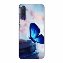 Чехол с печатью (Подарочные) для Xiaomi Mi A3 (AlphaPrint) Бабочка синяя - купить на Floy.com.ua