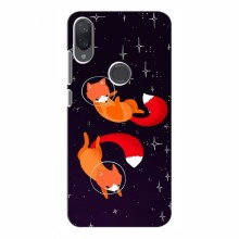 Чехол с печатью (Подарочные) для Xiaomi Mi Play (AlphaPrint) Лисы - купить на Floy.com.ua