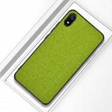 Тканевая накладка TopCase для Xiaomi Redmi 7A (ТПУ+ткань) Салатный - купить на Floy.com.ua