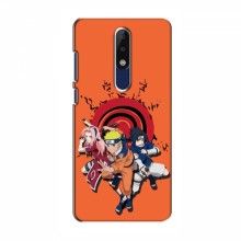 Naruto Anime Чехлы для Нокиа 5.1 Плюс (х5) (AlphaPrint) Наруто с командой - купить на Floy.com.ua