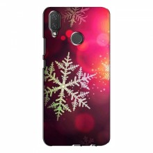 Новогодние Чехлы для Huawei P Smart Plus (VPrint) Снежинка - купить на Floy.com.ua