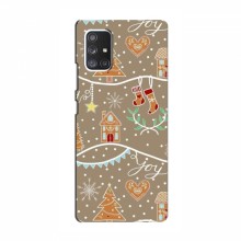 Новогодние, Праздничные Чехлы для Samsung Galaxy A52 - 2024 год Новогодние пряники - купить на Floy.com.ua