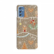 Новогодние, Праздничные Чехлы для Samsung Galaxy M52 - 2024 год Новогодние пряники - купить на Floy.com.ua