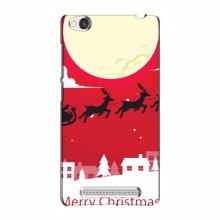Рождественские Чехлы для Xiaomi Redmi 4A (VPrint) Санта с оленями - купить на Floy.com.ua