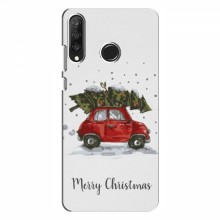 Рождественские, Праздничные Чехлы для Huawei P30 Lite / Nova 4e - купить на Floy.com.ua