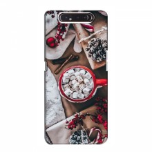 Рождественские, Праздничные Чехлы для Samsung Galaxy A80 2019 ( A805F ) Рождественская атмосфера - купить на Floy.com.ua
