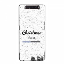 Рождественские, Праздничные Чехлы для Samsung Galaxy A80 2019 ( A805F ) Рождество загружается - купить на Floy.com.ua