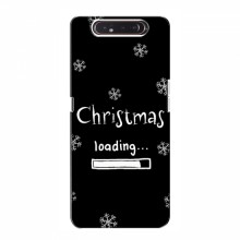 Рождественские, Праздничные Чехлы для Samsung Galaxy A80 2019 ( A805F ) Christmas loading - купить на Floy.com.ua