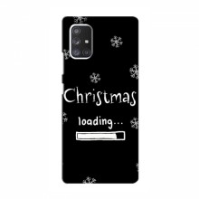 Рождественские, Праздничные Чехлы для Samsung Galaxy A52 Christmas loading - купить на Floy.com.ua