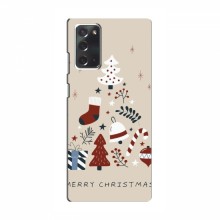 Рождественские, Праздничные Чехлы для Samsung Galaxy Note 20 Merry Christmas - купить на Floy.com.ua