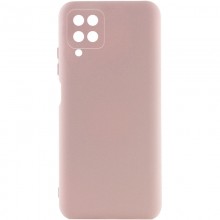 Чехол Silicone Cover Lakshmi Full Camera (A) для Samsung Galaxy A12 / M12 Розовый - купить на Floy.com.ua