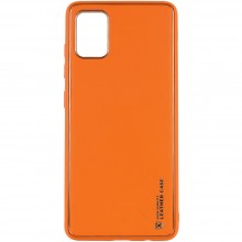 Кожаный чехол Xshield для Samsung Galaxy A53 5G Оранжевый - купить на Floy.com.ua