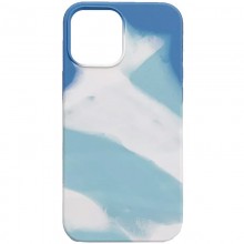 Чехол Silicone case full Aquarelle для Apple iPhone 13 Pro (6.1") Белый - купить на Floy.com.ua