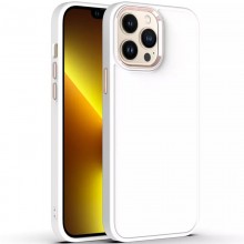 TPU чехол Bonbon Metal Style для Apple iPhone 13 Pro (6.1") Белый - купить на Floy.com.ua