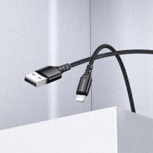 Дата кабель Borofone BX54 Ultra bright USB to Lightning (1m)