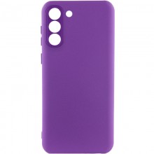 Чехол Silicone Cover Lakshmi Full Camera (A) для Samsung Galaxy S21 FE Фиолетовый - купить на Floy.com.ua