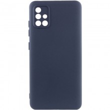 Чехол Silicone Cover Lakshmi Full Camera (A) для Samsung Galaxy A51 Синий - купить на Floy.com.ua