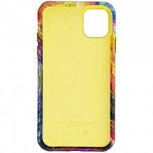 Кожаный чехол Colour Splash with MagSafe для Apple iPhone 13 (6.1") Pink - купить на Floy.com.ua