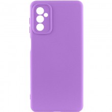 Чехол Silicone Cover Lakshmi Full Camera (AAA) для Samsung Galaxy A34 5G Фиолетовый - купить на Floy.com.ua