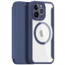 Чехол-книжка Dux Ducis Skin X Pro with MagSafe для Apple iPhone 14 Pro Max (6.7") Blue - купить на Floy.com.ua