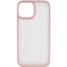 TPU+PC чехол Metal Buttons для Apple iPhone 15 (6.1") Розовый - купить на Floy.com.ua