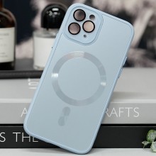 Чехол TPU+Glass Sapphire Midnight with MagSafe для Apple iPhone 13 Pro (6.1")