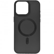 Чехол TPU+Glass Sapphire Midnight Open Camera with MagSafe для Apple iPhone 15 (6.1") Сиреневый - купить на Floy.com.ua