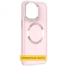 TPU чехол Bonbon Metal Style with MagSafe для Samsung Galaxy S21 Ultra Розовый - купить на Floy.com.ua