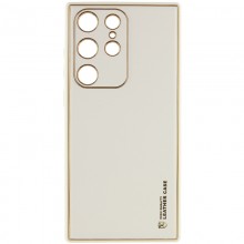 Кожаный чехол Xshield для Samsung Galaxy S21 Ultra Белый - купить на Floy.com.ua