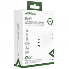 СЗУ Acefast A41 PD65W GaN (2*USB-C+USB-A)