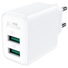 СЗУ Acefast A33 QC18W (USB-A+USB-A) dual port