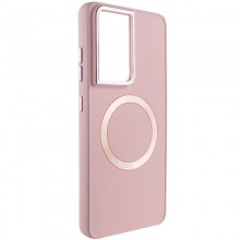 TPU чехол Bonbon Metal Style with MagSafe для Samsung Galaxy S24 Ultra Розовый - купить на Floy.com.ua