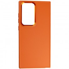 TPU чехол Bonbon Metal Style для Samsung Galaxy S24 Ultra Оранжевый - купить на Floy.com.ua