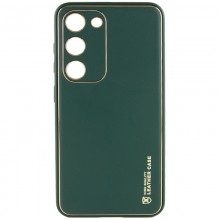Кожаный чехол Xshield для Samsung Galaxy S24 Зеленый - купить на Floy.com.ua