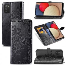 Кожаный чехол (книжка) Art Case с визитницей для Samsung Galaxy A03s