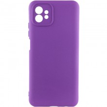 Чехол Silicone Cover Lakshmi Full Camera (A) для Motorola Moto G32 Фиолетовый - купить на Floy.com.ua