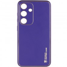 Кожаный чехол Xshield для Samsung Galaxy A35 Фиолетовый - купить на Floy.com.ua